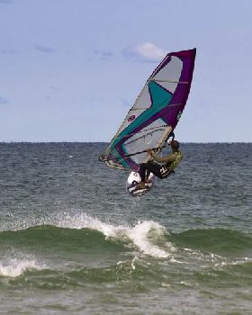 caloundra bar in a westerly