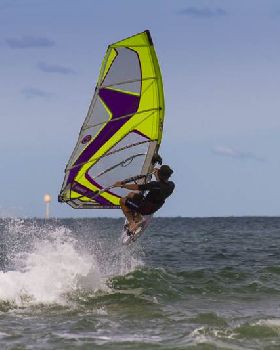 caloundra bar in a westerly