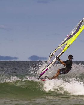 caloundra bar in a westerly