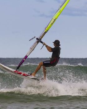 caloundra bar in a westerly