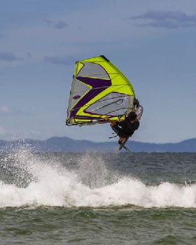 caloundra bar in a westerly