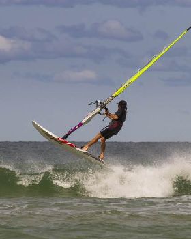 caloundra bar in a westerly