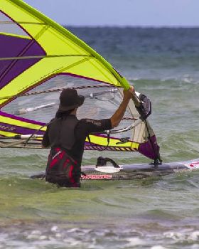 caloundra bar in a westerly