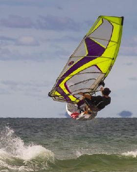 caloundra bar in a westerly