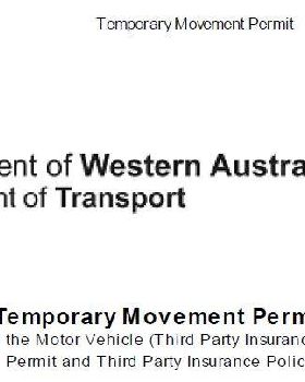 temp permit