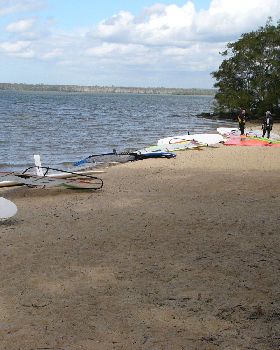 Lake Cootharaba 4 aug 2014