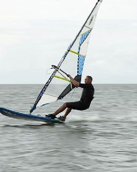 Big sail slalom boys that held on after everyone else went home.