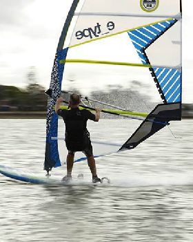 Big sail slalom boys that held on after everyone else went home.