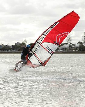 Big sail slalom boys that held on after everyone else went home.