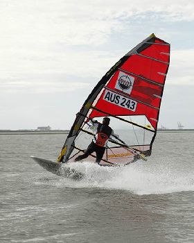 Big sail slalom boys that held on after everyone else went home.