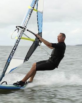 Big sail slalom boys that held on after everyone else went home.
