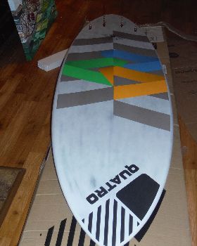 Picked up Matts NEW 2015 QUATRO CUBE 98L QUAD 231.3 X 61.1 and had a frothy
