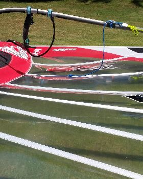 TR9 5.9 rigged on RDM CC mast
