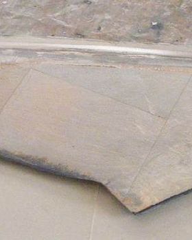 stainless bonded to balsa fin