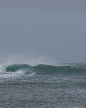The peeling wave