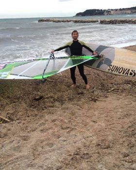 SUNOVA mini windsurf track