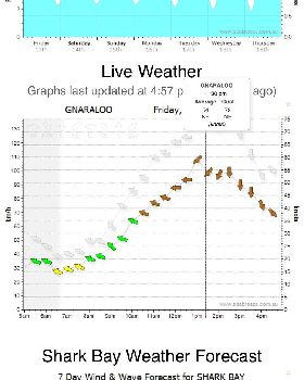 Gnaraloo cyclone olwyn 79 knots