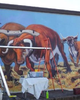Latest mural at kurri