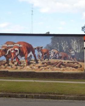 Latest mural at kurri