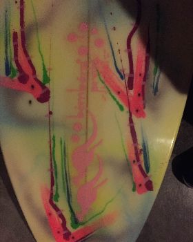 Bombora Proto 8'6" slight ding in tail otherwise in concourse condition circa 1985