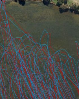 xperia logit and GW52 gybe tracks