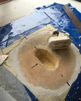 F2 Lightning foot plug repair