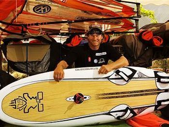 Next season Starboard - The innovative board brand shows off its 2010 models on  - Windsurfing News