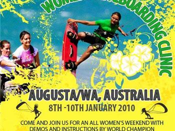 Girls, join Kristin Boese for a weekend in Augusta - Kitesurfing News