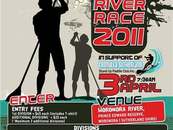 The River Race 2011 - Stand Up Paddling on the Woronora. - Stand Up Paddle News