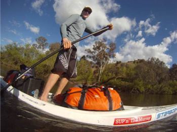 Stand up paddling the Murray - 25 days into the journey - Stand Up Paddle News