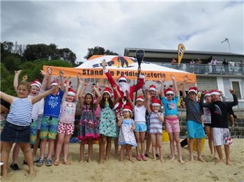 Victorian Suppers get a visit from Santa - Stand Up Paddle News