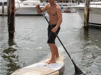 Look at Fanatics new clear wood Stand up paddle board - Stand Up Paddle News