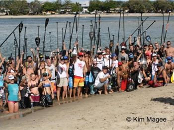 Creek to Creek SUP Race from Currumbin to Tallebudgera - Stand Up Paddle News