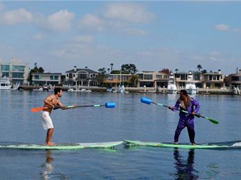 Will Stand Up Paddle Jousting Catch on? - Stand Up Paddle News