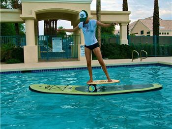 How good is your balance? A Stand Up Paddling party trick - Stand Up Paddle News