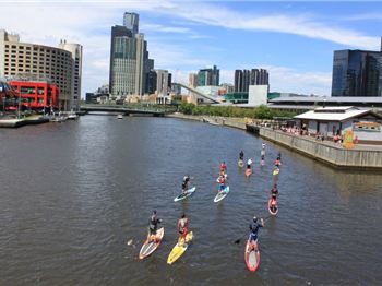 Ryan Fulton completes 2087km journey on stand up paddleboard - Stand Up Paddle News