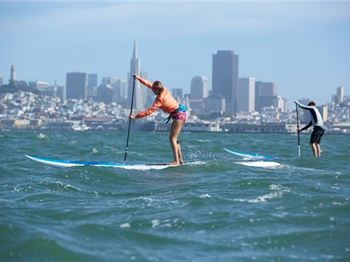 Sharing the stoke of Downwinding - Stand Up Paddle News