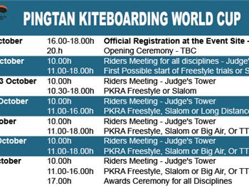 PKRA - New Dates for Hainan November 1-6 - Kitesurfing - VKWC News