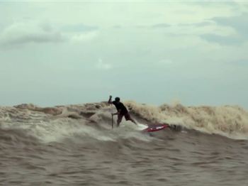 Kyron and the Chocolate Factory - Surfing the Tidal Bore - Stand Up Paddle News