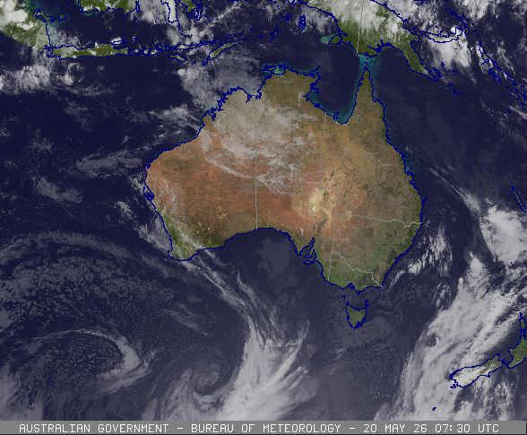 Latest Colour Satellite